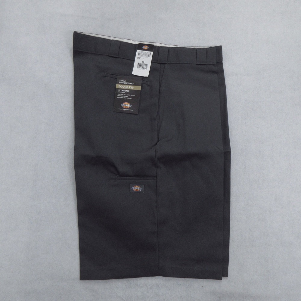 Dickies Men's Twill Work Shorts Gray Loose Fit Size 44 13 In Inseam New
